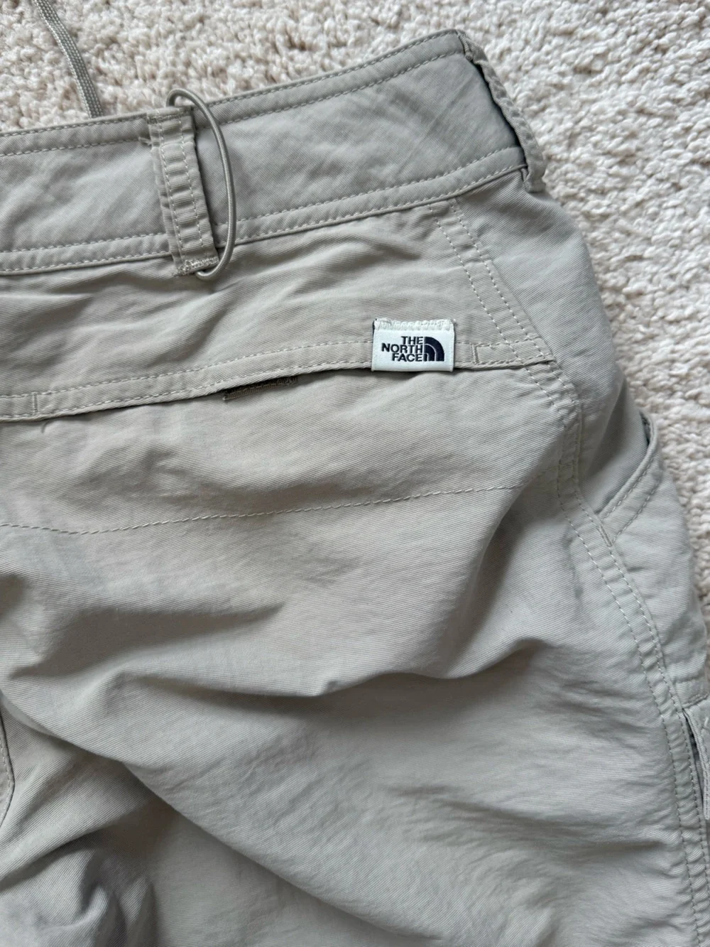 The North Face convertible trail pant sz 4 short